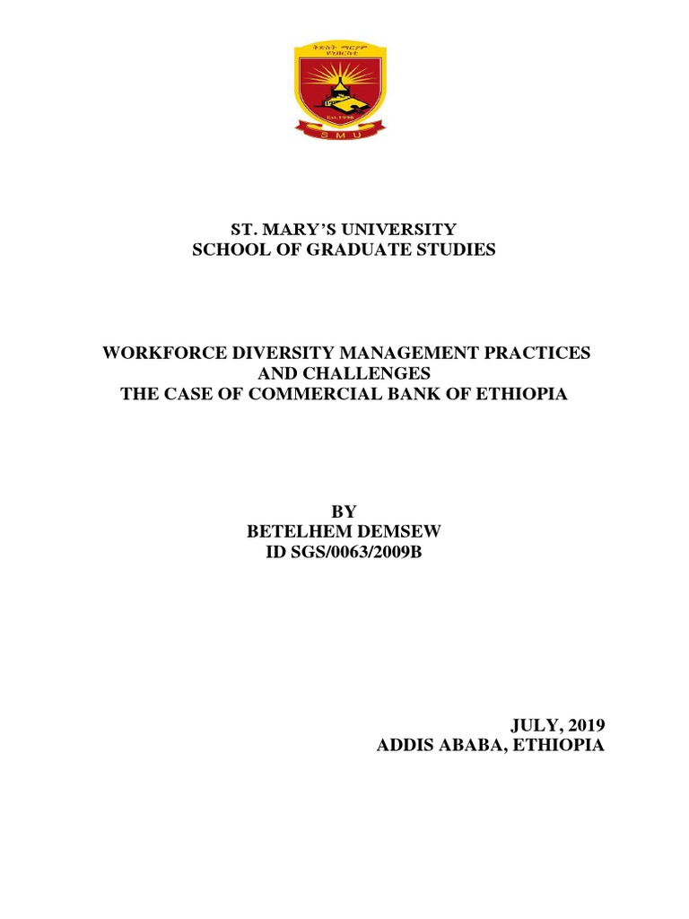 diversity management bachelor thesis