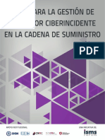 Gu A para La Gesti N de Crisis Por Ciberincidente en La Cadena de Suministro