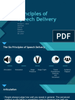 Principles of Speech Delivery Group Project