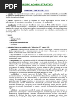 DIREITO ADMINISTRATIVO