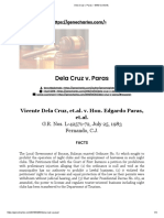 Dela Cruz v. Paras – GBM Contents