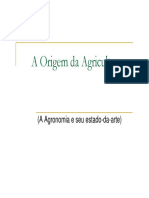 A Origem Da Agricultura