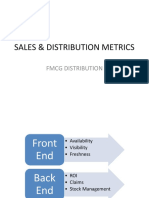 Sales & Distribution Metrics