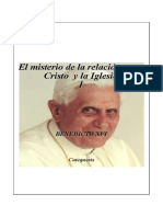 El Misterio de La Relacion Entre Cristo y La Iglesia (Benedicto XVI) 1