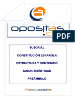 Tutorial CE - Estructura, Contenido, Características y Preámbulo