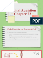 Sesi 11 - Capital Aquisition Chapter 22