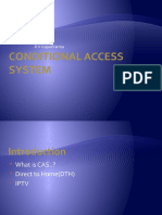 Conditional Access System: - D V Gopal Varma