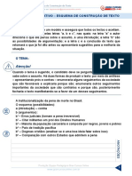 Aula 15 (PDF) - Texto Argumentativo - Esquema de Construção de Texto