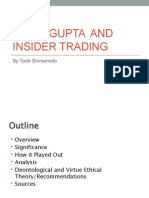 Rajat Gupta and Insider Trading: by Todd Shimamoto