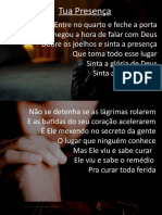 Tua Presença - Paulo Neto