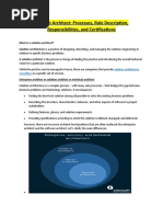 Solution Architecture Document Template | PDF