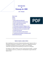 Introducción Al Mensaje de 1888 - R.J. Wieland