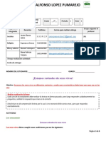 ¡Estamos Rodeados de Seres Vivos! Semana 1