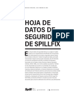 Spillfix Ficha Tecnica y MSDS (Spanish)