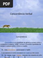 Concordância Verbal I - J