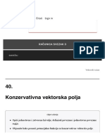 Konzervativna Vektorska Polja - Račun Svezak 3