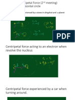 Centripetal Force (2nd meeting)