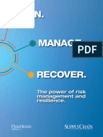 Plan, Manage, Recover from Supply Chain Risk