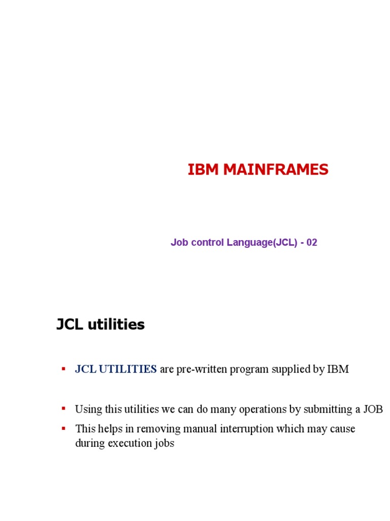 ibm jcl 入門 | jcl 構文 – WLNM