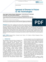 Handover Management of Drones in Future Mobile Networks: 6G Technologies