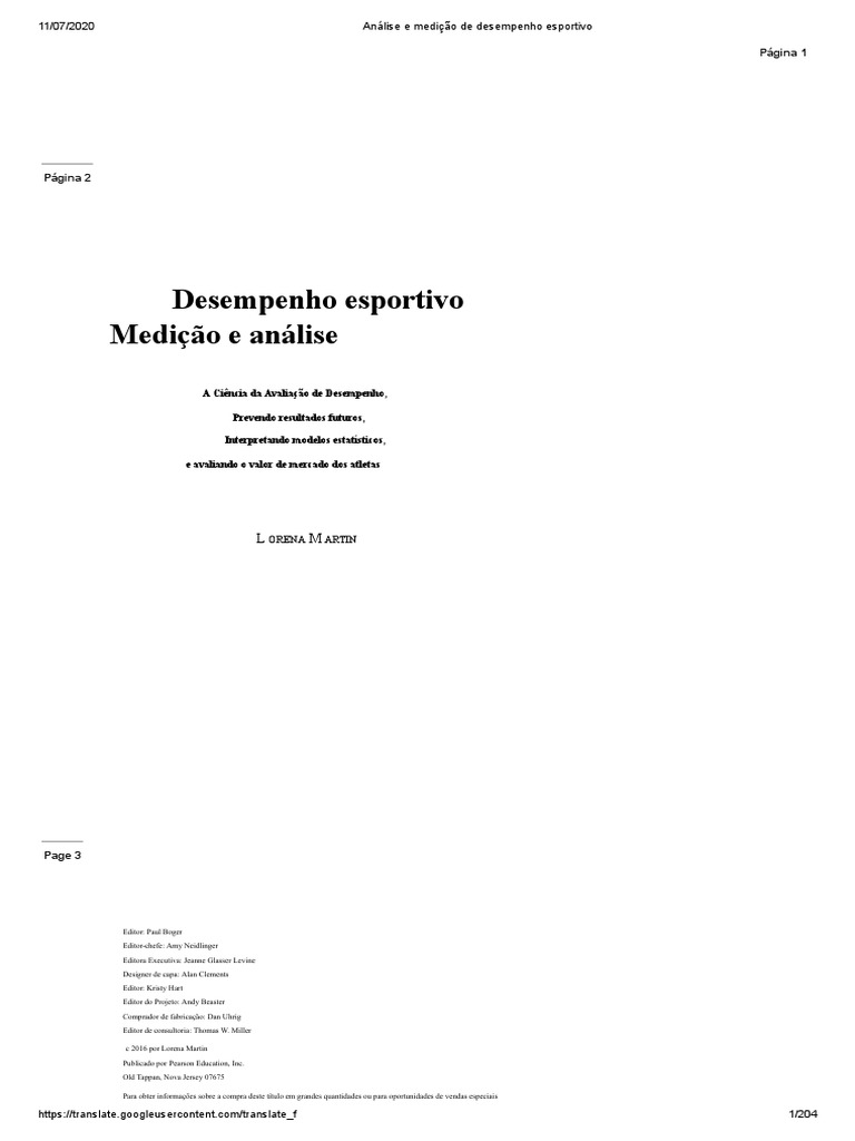 Análise e Medição de Desempenho Esportivo | PDF, image size:768x1024