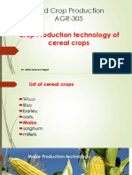 Field Crop Production AGR-305