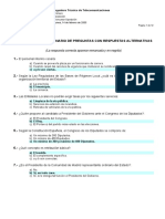 Cuestionario Oposiciones Ing. Teleco.