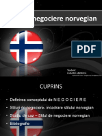 Stilul de Negociere Norvegian