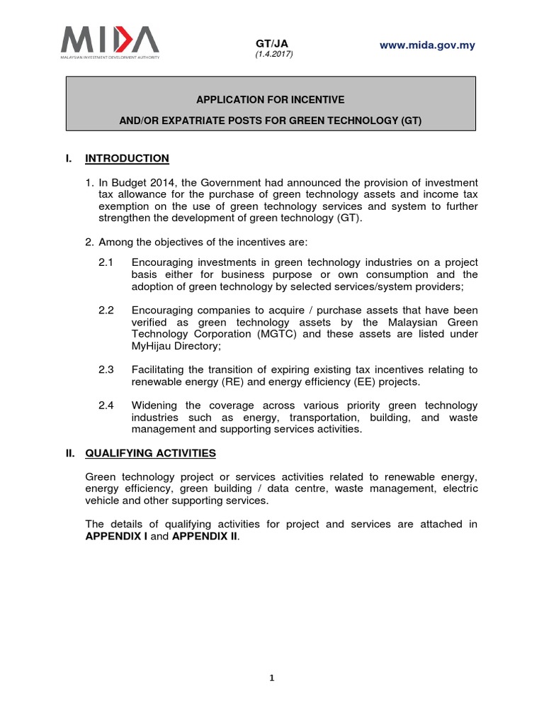 Guidelines Gtja Pdf Renewable Energy Environmental Technology