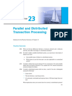 Parallel and Distributed Transaction Processing: Practice Exercises