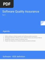 Software Quality Assurance: Sesi 2