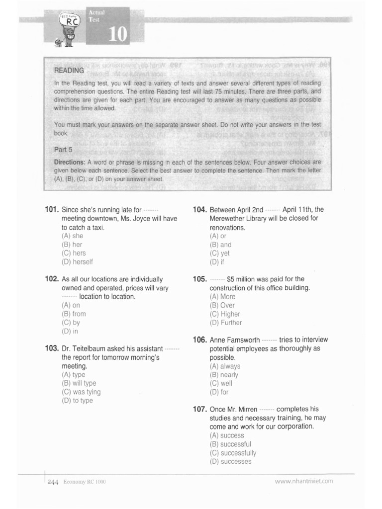 Test 10.2 | PDF