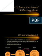 Lect 3: Instruction Set and Addressing Modes