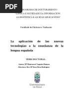La Aplicación de Las Nuevas Tecnologías