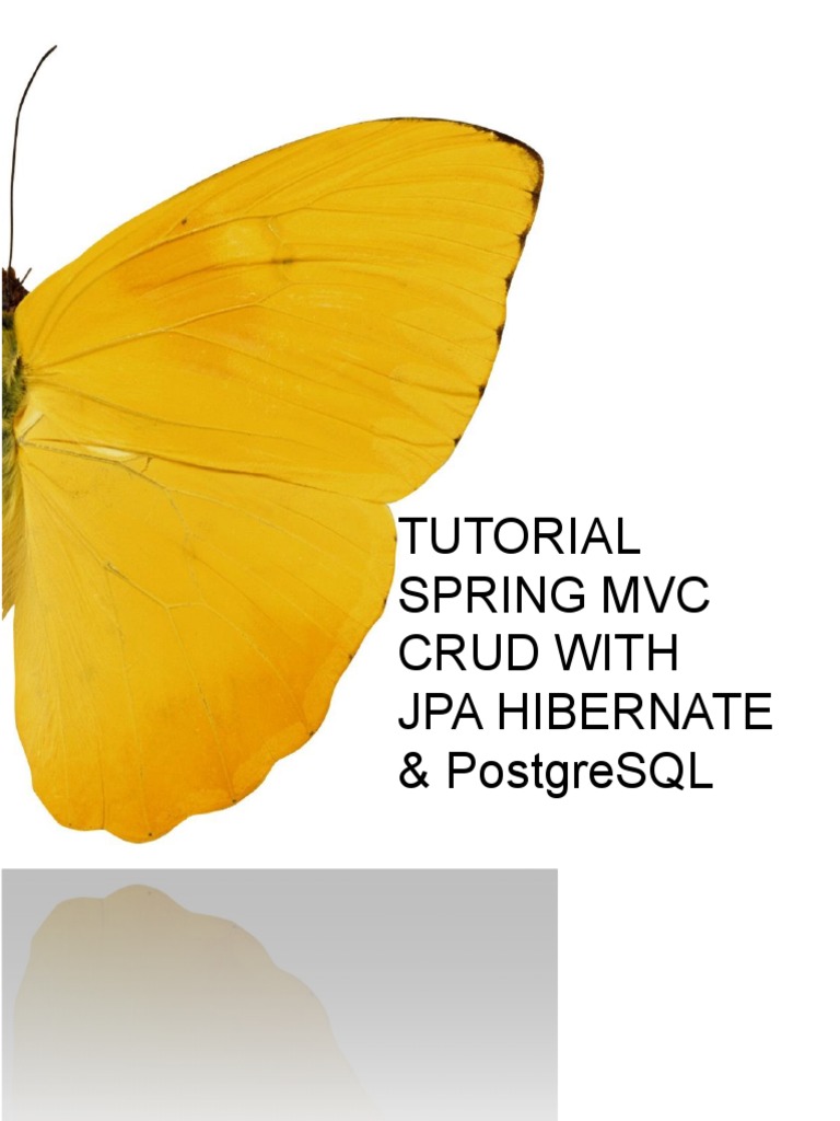 Tutoriel CRUD Spring MVC avec JPA | PDF | Java (Langage de ...