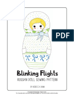 Blinking Flights: Russian Doll Sewing Pattern