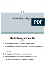 Tema 1. Marketingul Relational - Concept Si Dimensiuni