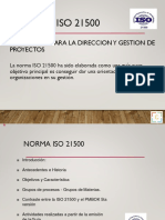 Norma ISO 21500 en Gestión de Proyectos | PDF | Gestión de proyectos ...