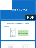 Vasos y Copas