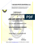 CAPACITACION MANEJO DEFENSIVO-Descargar Certificado 237