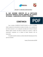 Constancia de Recoleccion de Datos-Proyecto - 2018