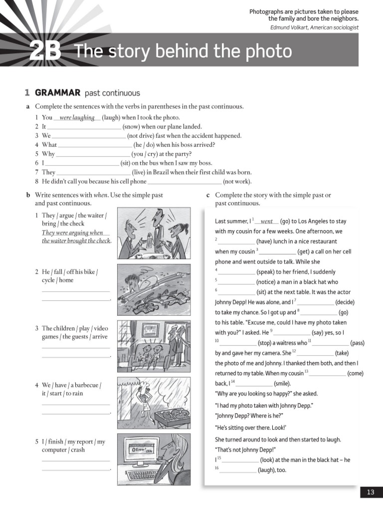 Workbook Pages 13 and 14 | PDF