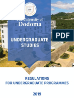 Regulations For Undergraduate Programmes Final