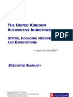 SMMT KPMG UK Automotive Exec Summary