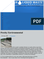 Presby Environmental - American Liquid Waste Magazine