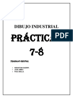 Dibujo Industrial: Prácticas 7-8