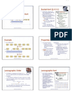 RadixSort Using Lexicographic Ordering