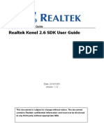 Kernel 2 6 SDK User Guide v1 12