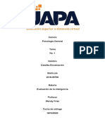 Tarea 1 de Evaluacion de La Inteligencia