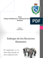 Presentacion de RRHH Enfoques